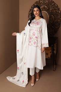 42205080-Embroidered 3PC 
